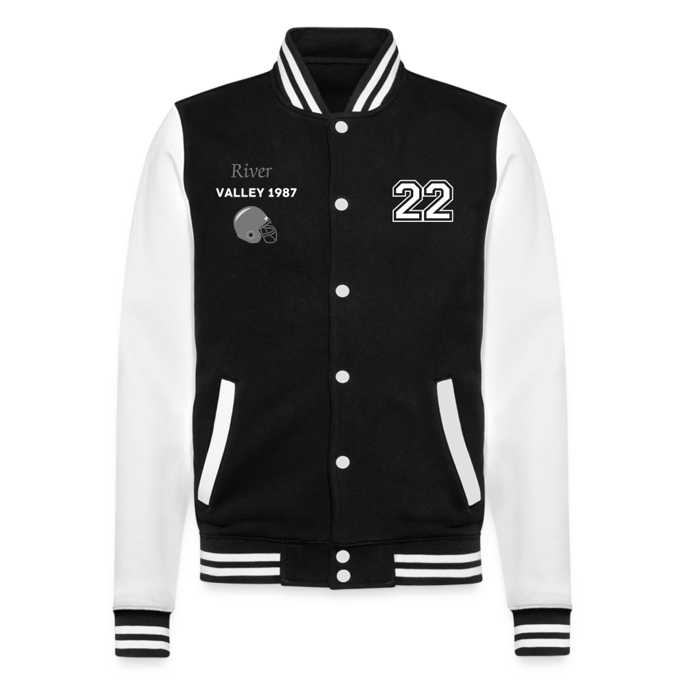 River Valley Veste Teddy - noir/blanc